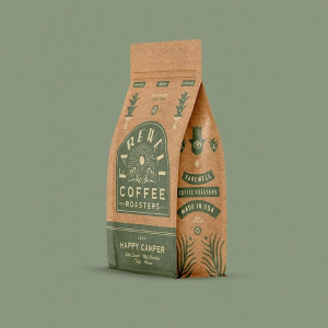 Custom Kraft Coffee Bag